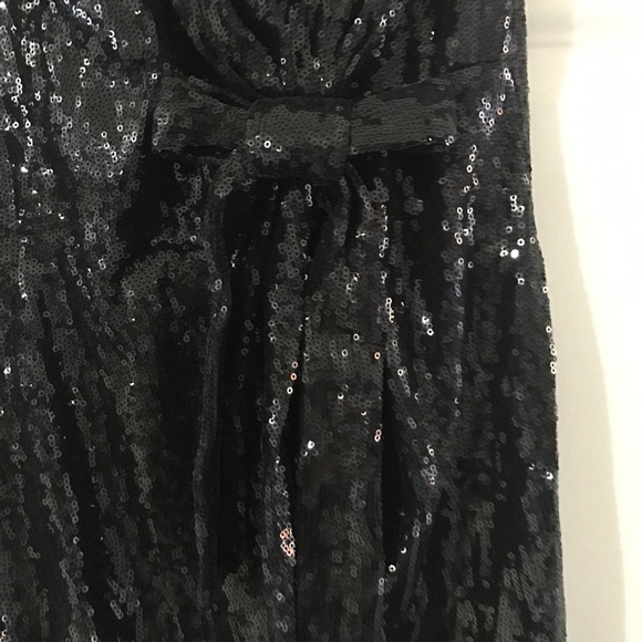 Black Sequin Dress - Picture 2 of 3